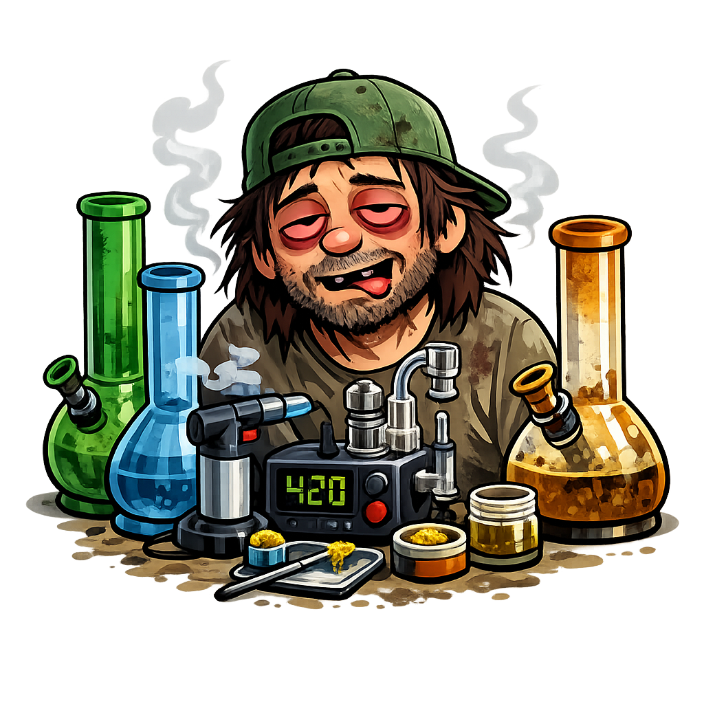 Ultra-Stoner mit High-End-Utensilien